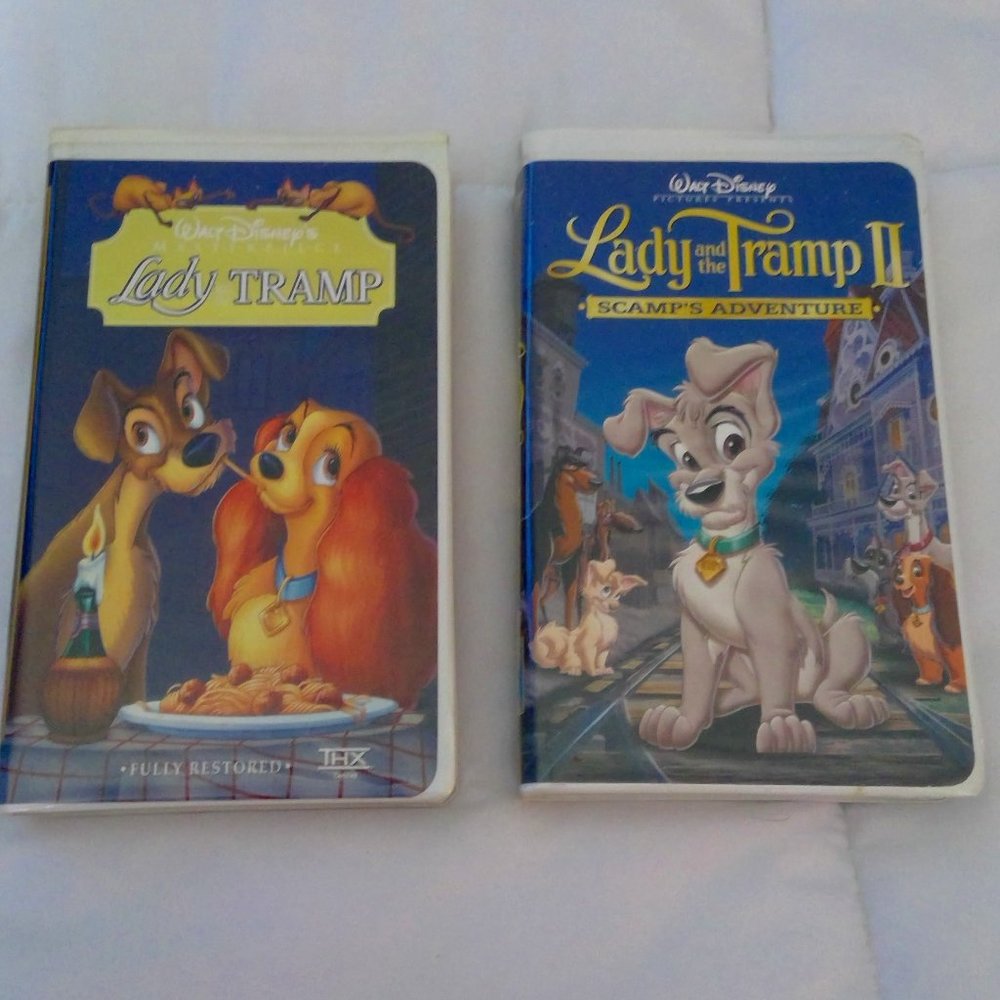 Lady & the Tramp series VHS